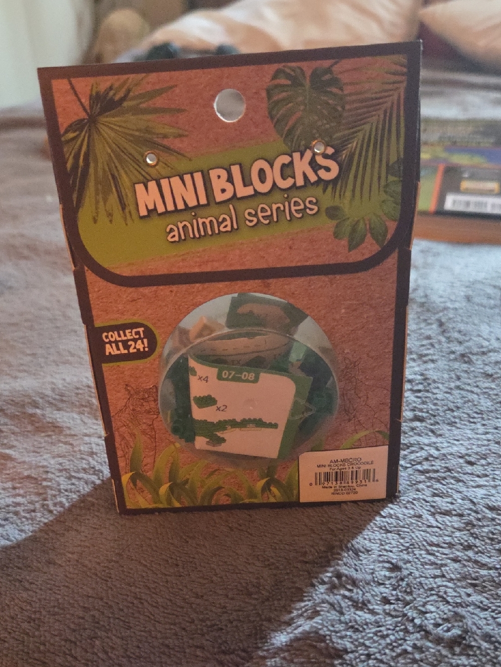 Mini Blocks Animal Series Blind Pack - Green